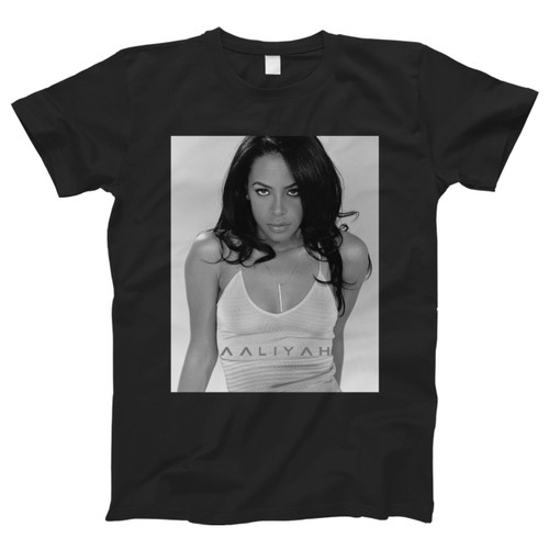 Aaliyah Sexy Men T Shirt