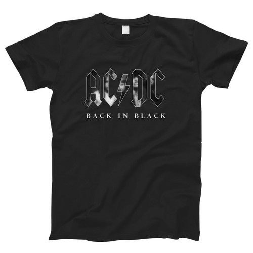 Acdc Title Men T Shirt