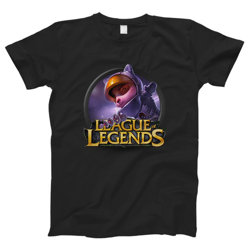 Astronaut Teemo League Of Legend Heroes Men T Shirt