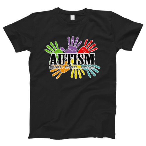 Autism Diferent Hand Cover Men T Shirt