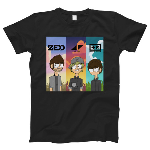 Avicii Zedd Martin Garrix Be One Men T Shirt