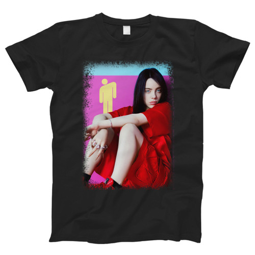 Billie Eilish Celebrity Singer Girl Men T Shirt
