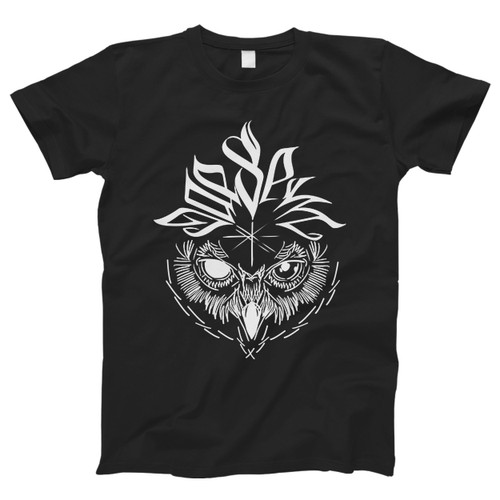 Bird With Typography Hope Men T Shirt