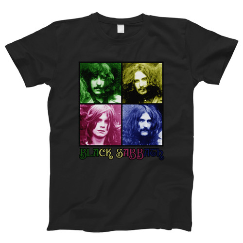 Black Sabbath Pop Art Men T Shirt