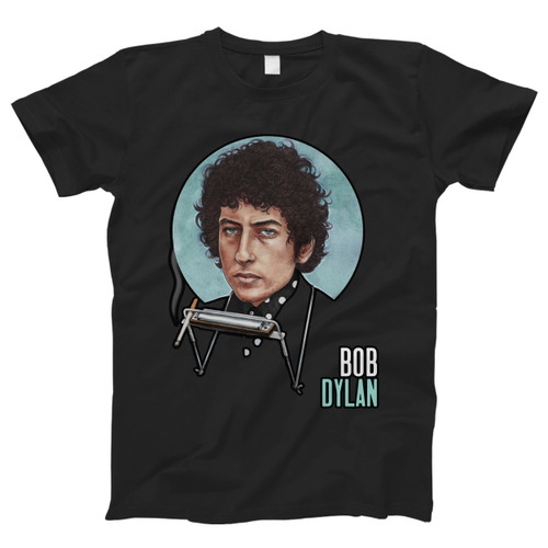 Bob Dylan Smokers Fan Art Cover Men T Shirt