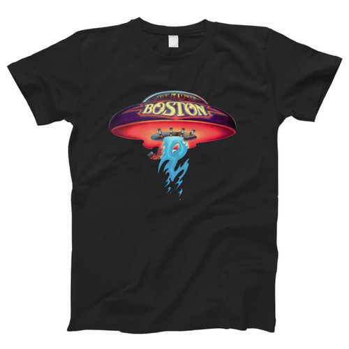 Boston Official Spaceship Men T Shirt