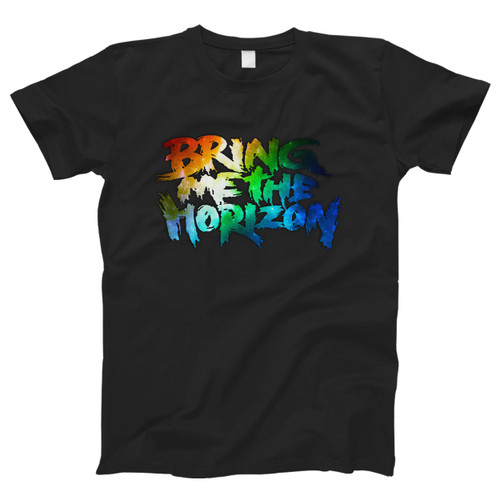 Bring Me The Horizon Title Colourize Men T Shirt