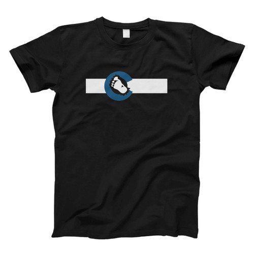Colorado Avalanche Colorado Flag Men T Shirt