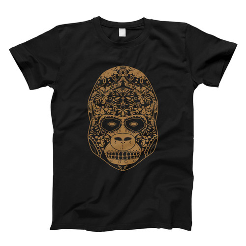 Day Of The Dead Monkey Men T Shirt