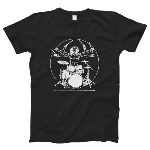 Da Vinci Drummer Men T Shirt