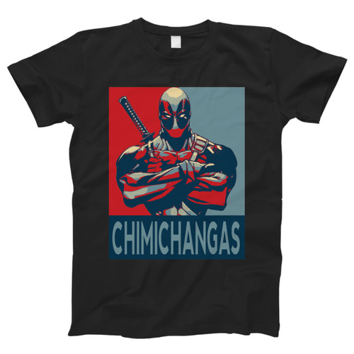 Deadpool Chimingas Pop Art Men T Shirt