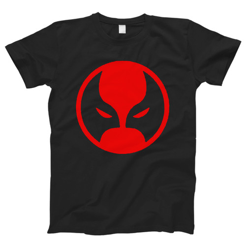 Deadpool Logo Classic Red Men T Shirt