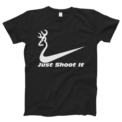 Deer Just Shoot It Men T Shirt