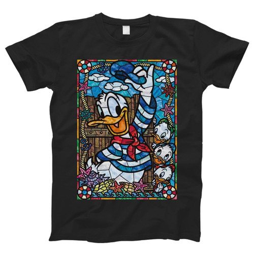 Donald Duck Mozaic Men T Shirt