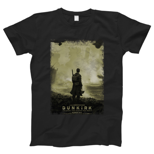 Dunkirk Poster Vintage Men T Shirt