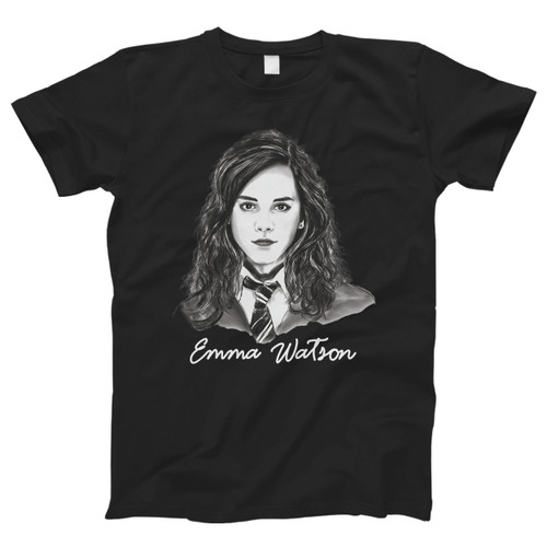 Emma Watson Sketch Drawing Men T Shirt