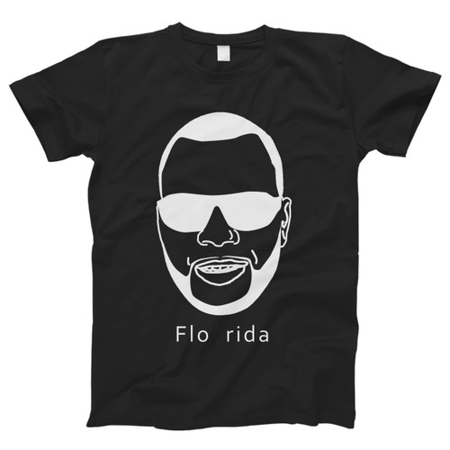 Flo Rida Fan Art Sketch Men T Shirt
