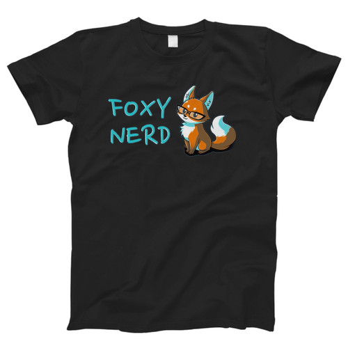 Foxy Nerd Men T Shirt