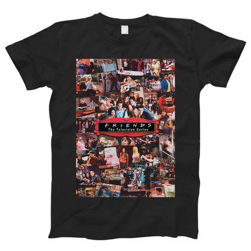 Friends Tv Collage Art Men T Shirt