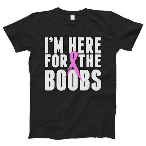Funny Breast Cancer Awareness Men T Shirt