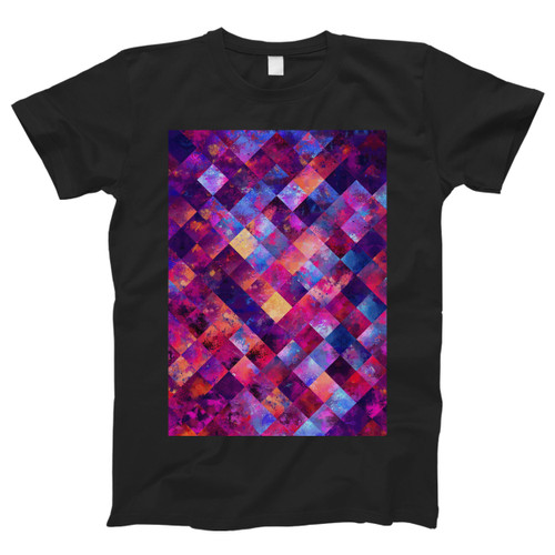Galaxy Geometric Nebula Men T Shirt