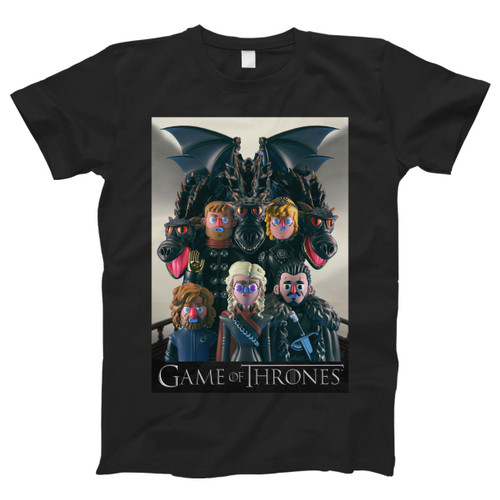 Game Of Thrones Lego Fan Art Men T Shirt