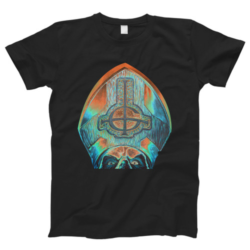 Ghost Papa Jaws Scary Cover Men T Shirt