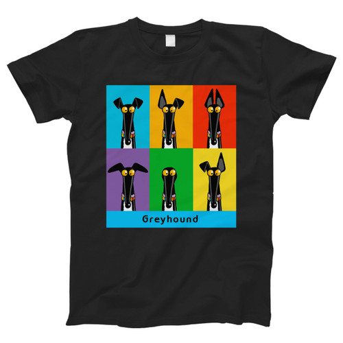 Greyhound Semaphore Men T Shirt