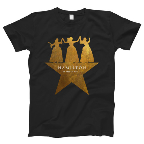 Hamilton Musical Ladies Logo Men T Shirt