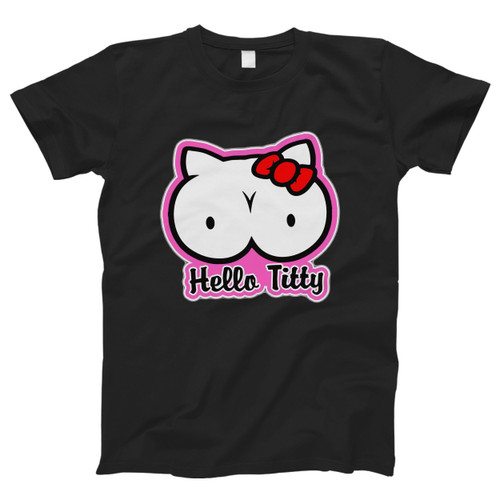 Hello Titty Parody Men T Shirt