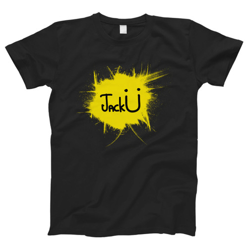 Jack U Logo Brush Abstract Men T Shirt