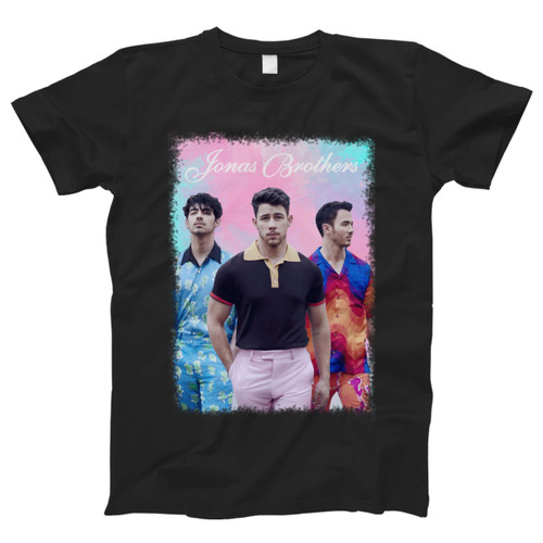 Jonas Brothers Colorful Men T Shirt