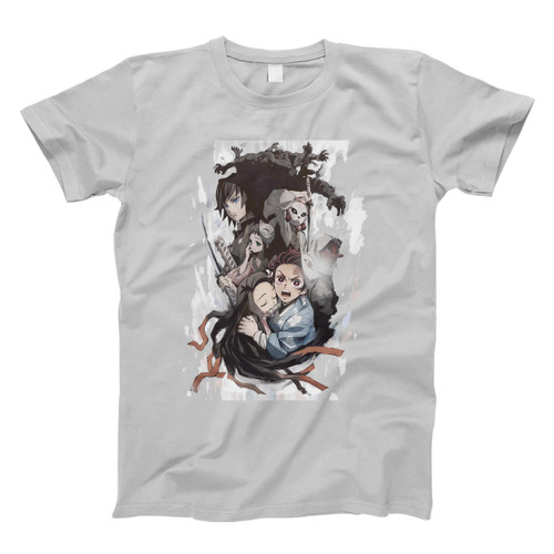 Kimetsu No Yaiba Characters Kamado Tanjirou Nezuko Men T Shirt