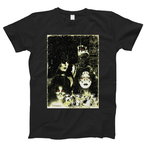 Kiss Vintage Style Men T Shirt