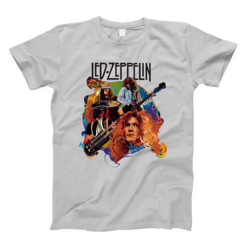 Led Zeppelin Cartoon Cover Men T Shirt