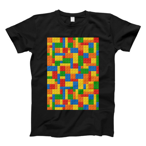 Lego Colorfull Art Men T Shirt