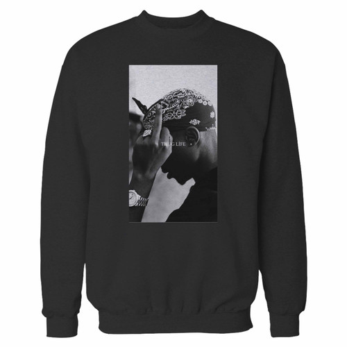 Your 2pac shakur trust nobody 2 crewneck sweatshirt just got an update. This super comfortable and lighter weight crewneck will become your favorite go-to sweatshirt. The cozy spandex cuffs and waistband make this pill-resistant sweatshirt a fan favorite.And your group will look and feel their best in this premium ringspun cotton crew.