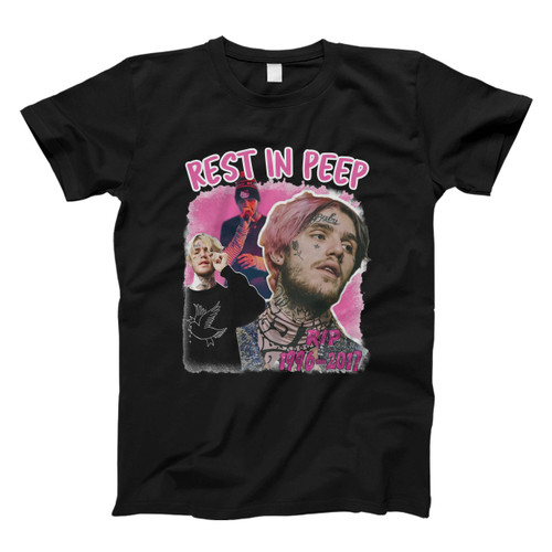 Lil Peep Tribute Crybaby Rest In Peep Men T Shirt