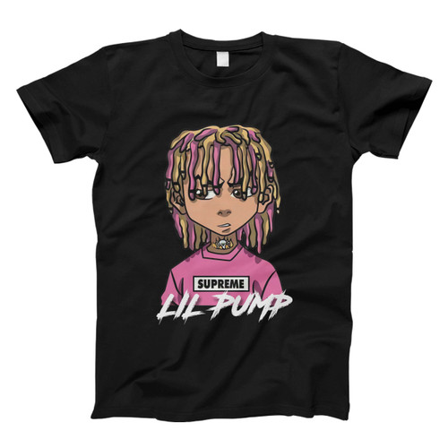 Lil Pump Cartoon Money Rap Hip Hop Rock Singer Men T Shirt