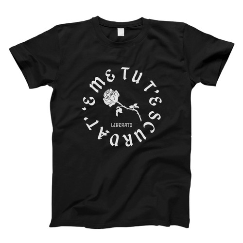 Maglia Liberato Tu Te Scurdat e Me Musica Men T Shirt