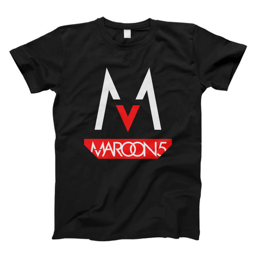 Maroon 5 Logo Classic Rectangle Men T Shirt