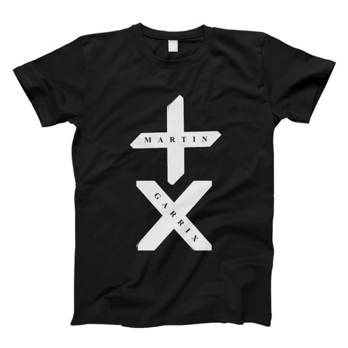 Martin Garrix Title With Logo White Men T Shirt