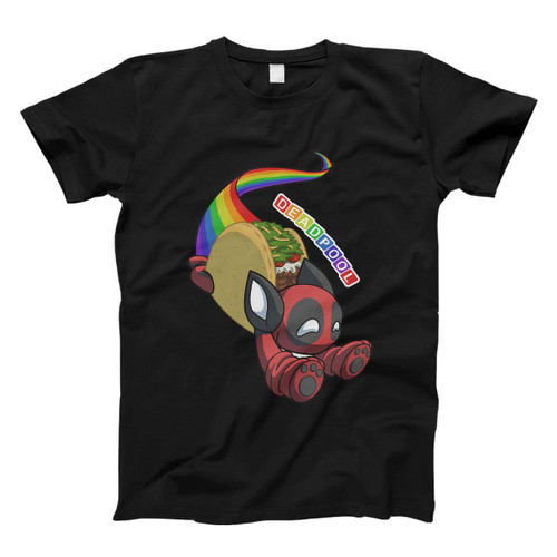 Marvel Deadpool Nyan Taco Pet Men T Shirt