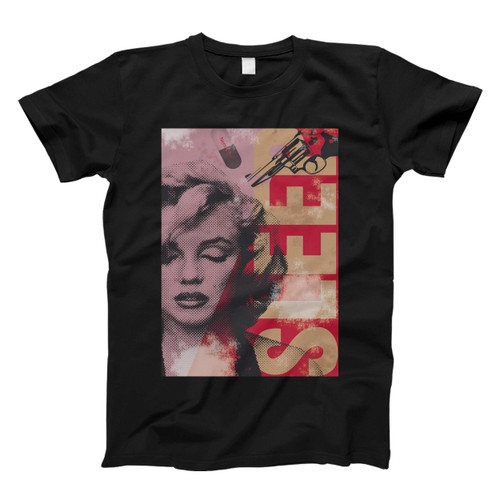 Marylin Monroe Sleep Art Men T Shirt