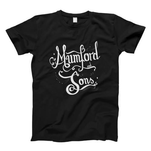 Mumford And Sons Title Typography Fan Art Men T Shirt Mumford And Sons Title Typography Fan Art Men T Shirt