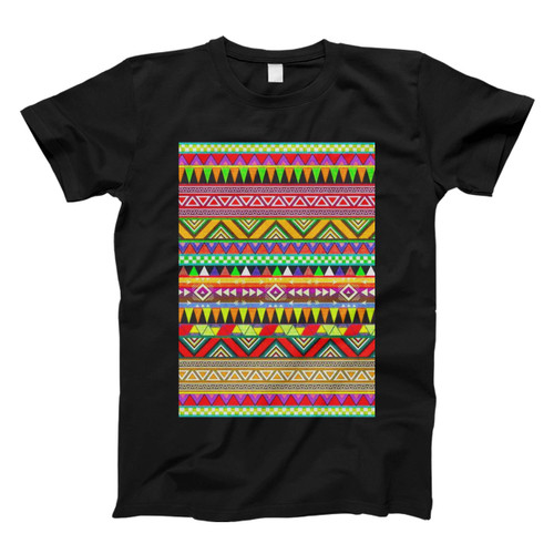 Navajo Motif Traditional Art Men T Shirt