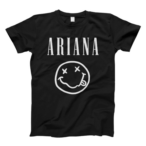 Nirvana Ariana Grande Logo Men T Shirt