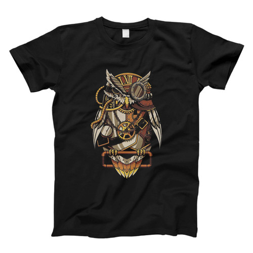 Owl Robot Ancient Men T Shirt