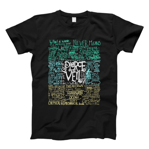 Pierce The Veil Quotes Fan Art Men T Shirt