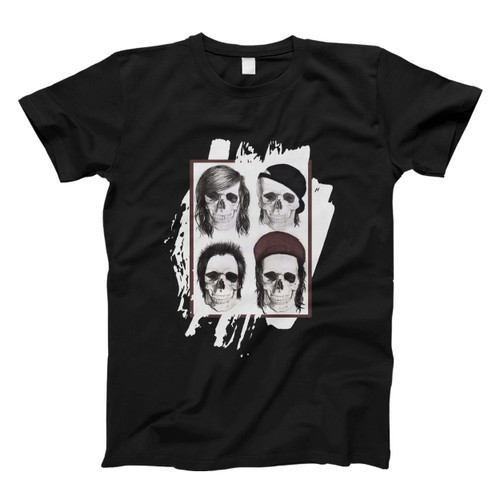 Pierce The Veil Skull Men T Shirt